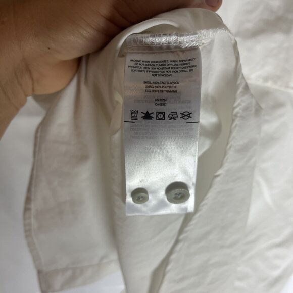 Columbia Button Down Shirt Men L Large White PFG Bahama Omni Shade Lined Fishing - Picture 8 of 9